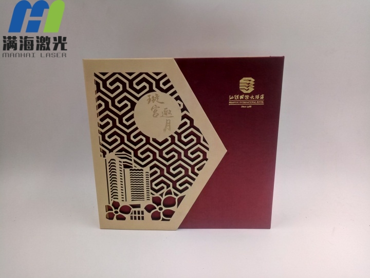 月（yuè）餅紙盒激（jī）光切割鏤空加工