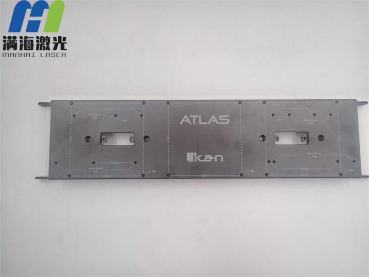 機箱氧化鋁麵板激光打標加工