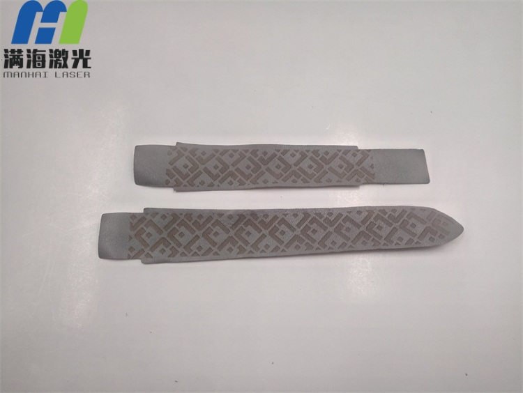 皮革表帶表麵激光高難度激光雕花加工