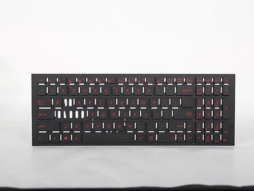 黑色鍵盤（pán）激光打標