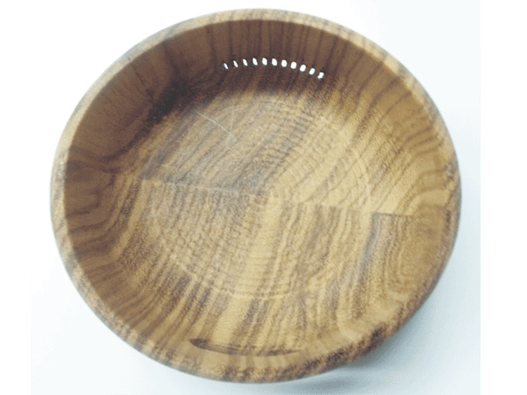 黑檀（tán）木底座曲麵激光打孔