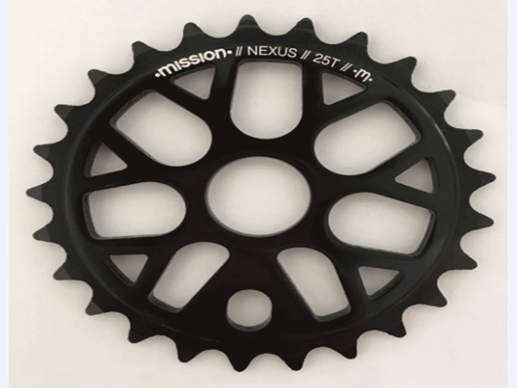 自行（háng）車配件齒盤激光刻字