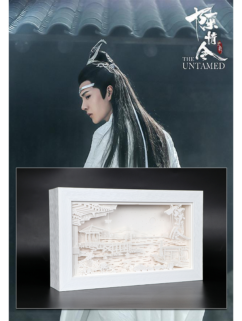 3d光影紙雕燈定製