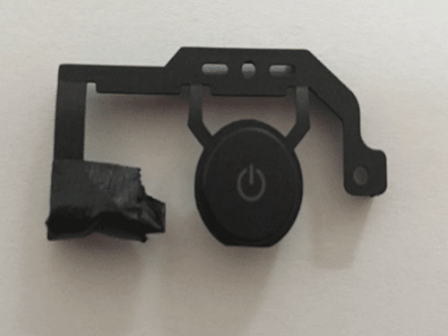 筆記（jì）本電源按鍵（jiàn）激光打標