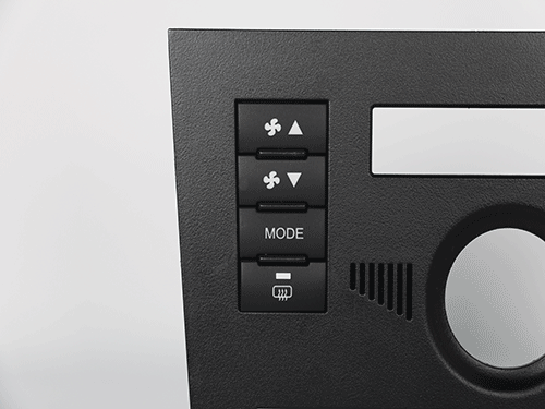 黑色汽（qì）車按（àn）鍵激光打標