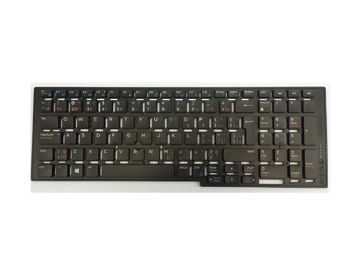 戴（dài）爾筆記本鍵（jiàn）盤激光鐳射