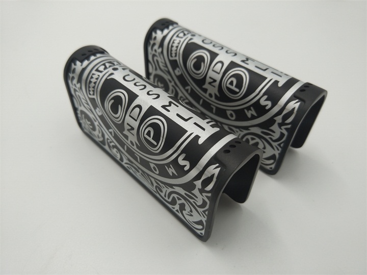 點煙器鋁合金外殼激光雕花