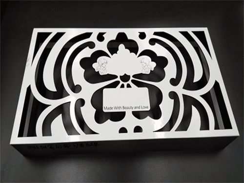 紙製禮盒（hé）激光切割