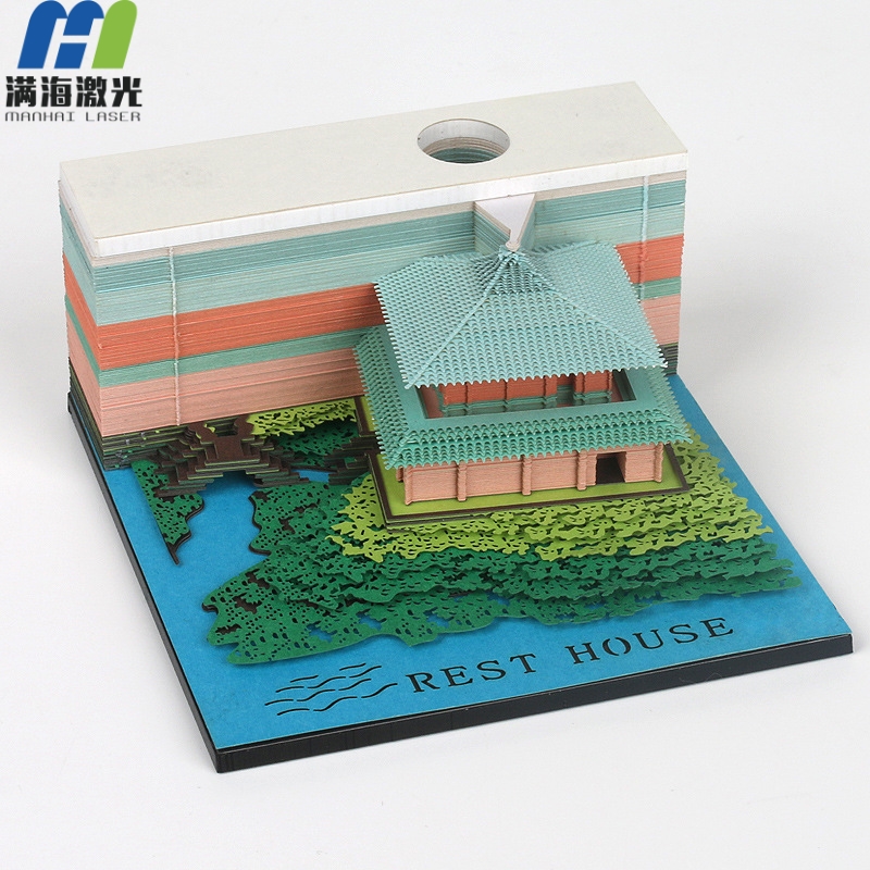 3d立體便簽紙紙雕模型哪裏可以買到