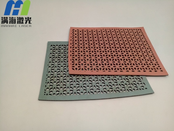 女式皮（pí）質（zhì）挎包皮料激光鏤空 