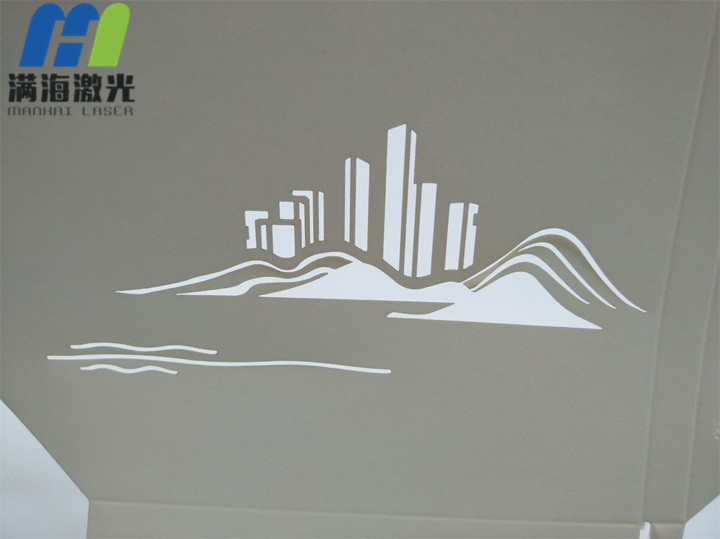 濟南高新東區項目（mù）紙製品（pǐn）宣傳折頁激光（guāng）鐳雕
