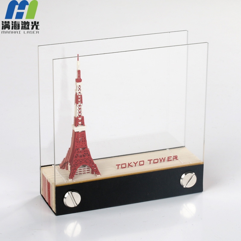 抖音便簽紙創意3d立體（tǐ）模型紙雕（diāo）便簽紙定製批發