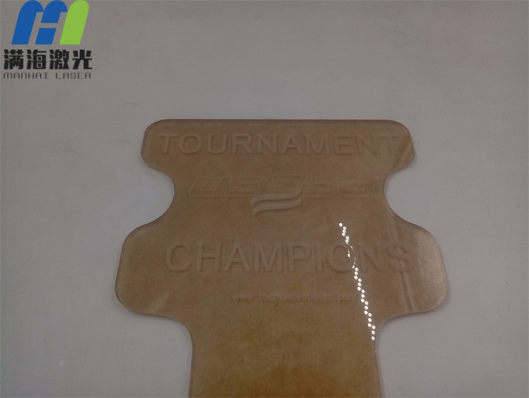 亞克力發（fā）光片激光打標加工