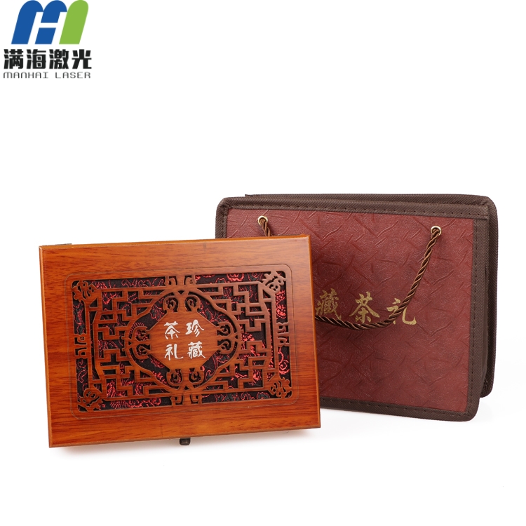 定製木（mù）製（zhì）茶葉包裝盒高（gāo）品質激光刻字加工