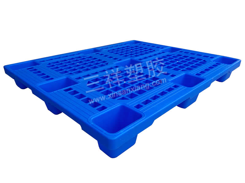 塑料卡板DM1210-B<br>1200×1000×140mm<br>九腳密網格<br>瀏覽更多規格