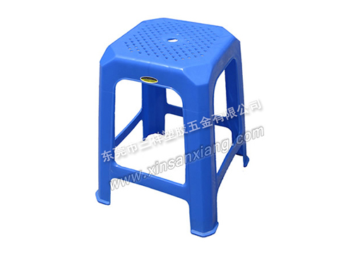 1號全塑方凳<br>凳麵(mm)：270×270<br>高（gāo）度(mm)：438