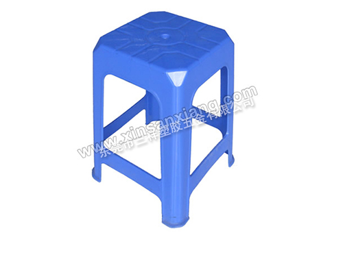 4號全塑方（fāng）凳<br>凳麵(mm)：270×270 <br>高度(mm)：490