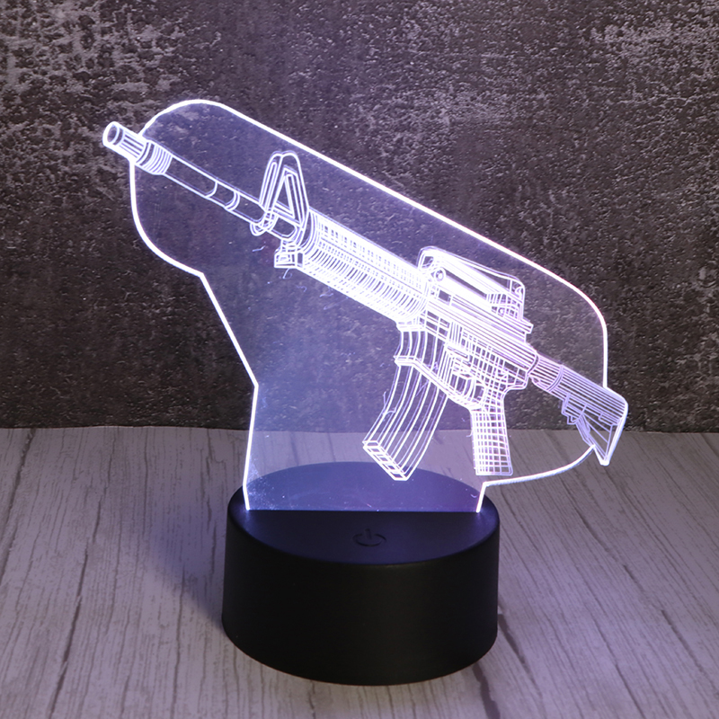 3d創意小（xiǎo）夜（yè）燈USB插電亞克力小（xiǎo）夜燈廠家定製（zhì）